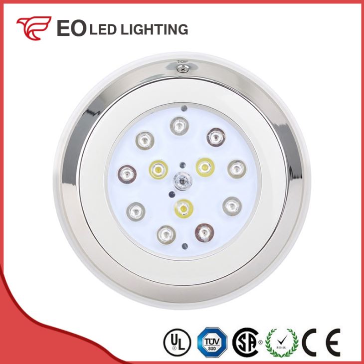 12W RGBW LED Surface Pool Spotlight