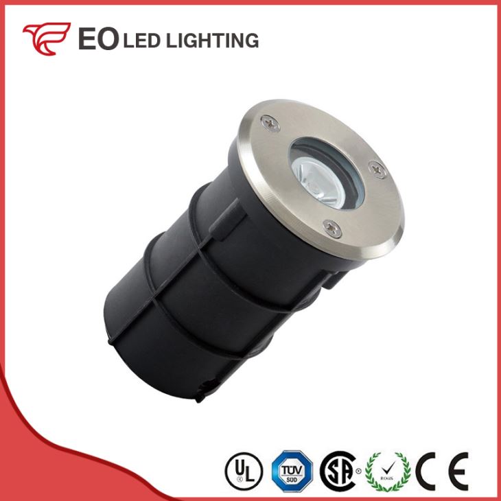3W Recessed LED Garden Ground Light