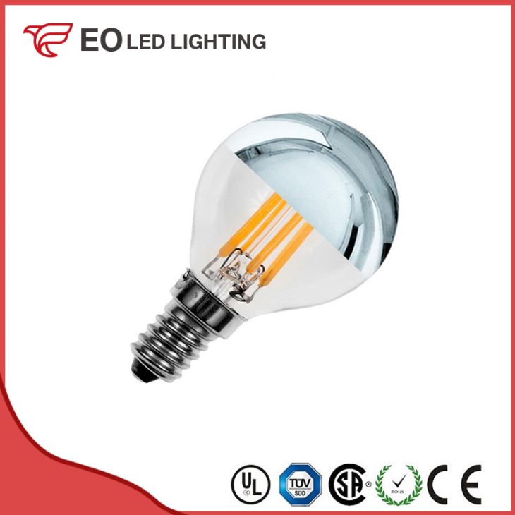 G45 E14 3.5W LED Reflect Filament Bulb