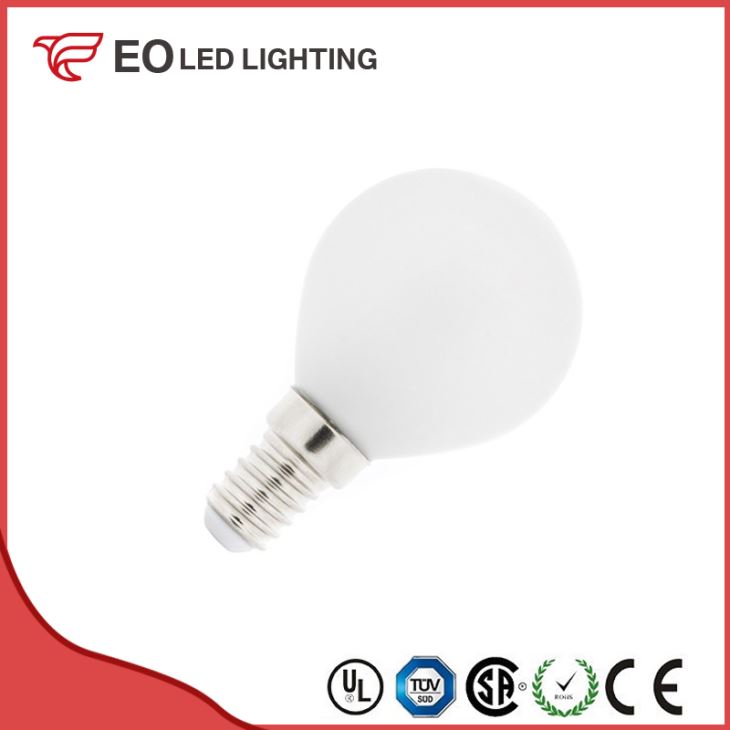 Spherical Glass E14 4W LED Bulb